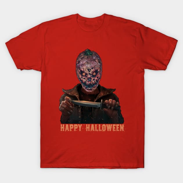 happy halloween T-Shirt by BaderAbuAlsoud